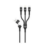 3-in-2 Metal Fast Cable - Universal Charging & Data