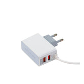 MP-201 - Dual-Port Wall Charger | 2.4A Fast Charging with LED Indicator