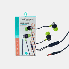 MP-HF12 Extra Bass & Hi-Fi Sound Earphone