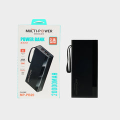MP-PB20 20000MAH Portable Power with 2.1A Fast Charging