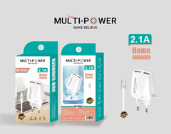 2.1A Home Charger MP-HC06 | Premium Quality Fast Charging