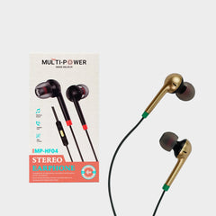 MP-HF04 MULTI-POWER Stereo Earphone
