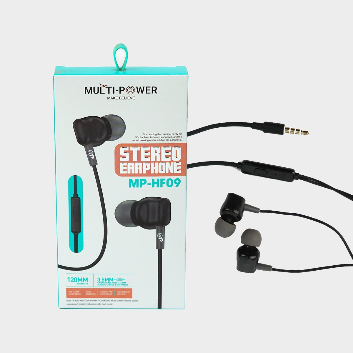MP-HF09 Stereo Earphone - Pure Sound