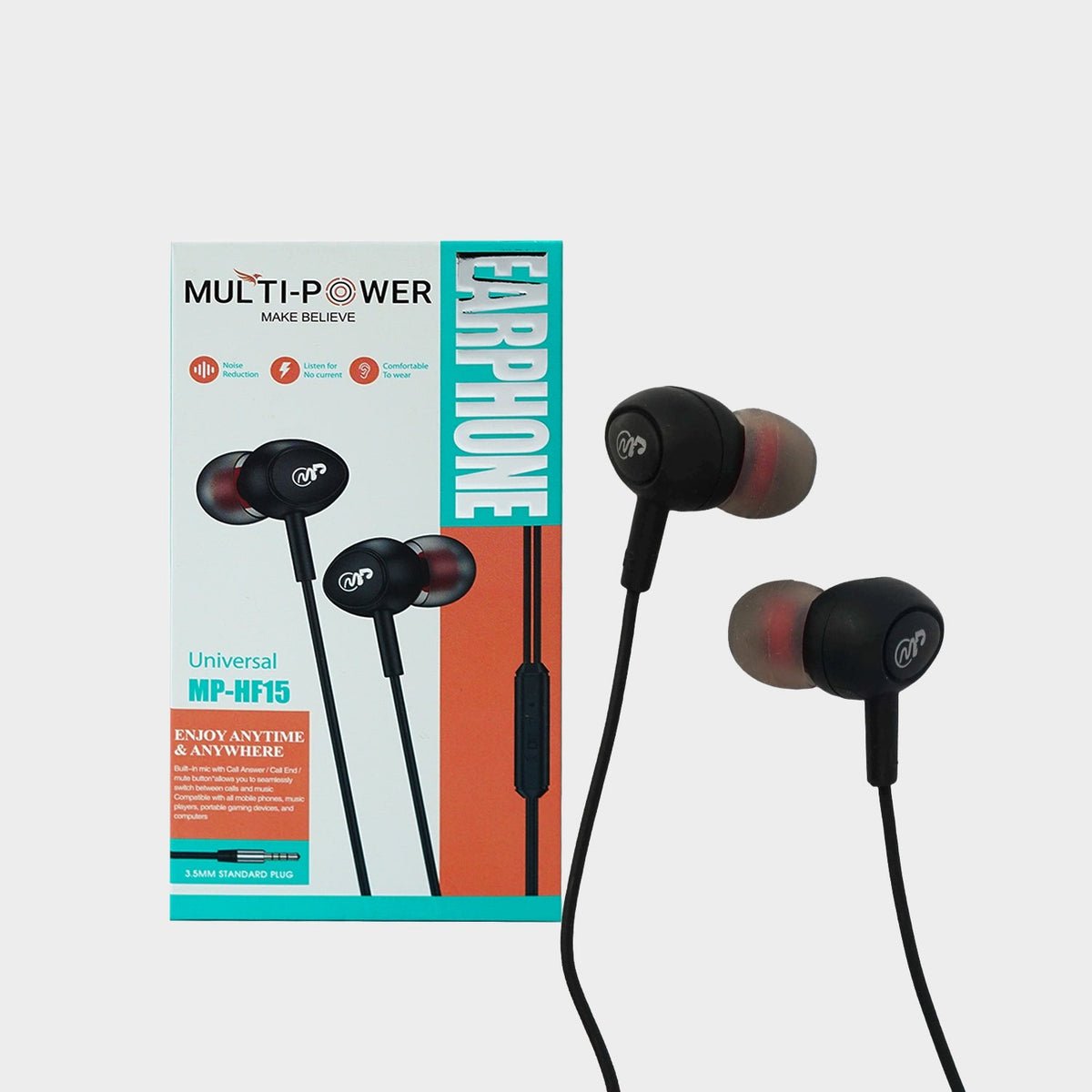 MP-HF15 Earphone - Music On The Go