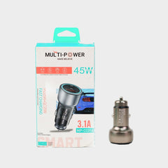 MP- CC105 Dual-Port Fast Car Charger | With Smart LED Voltage