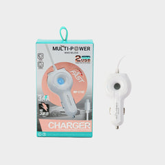 MP-C102 Car Charger | Dual USB 3.4A Fast Charging