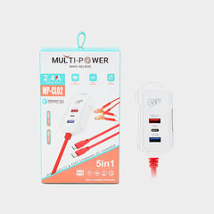 MP-CL03 | 3-Port USB+PD Clip Charger