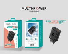 MP-HC12 |20W Single-Port Wall Charger | 100% Safe & Reliable Charging