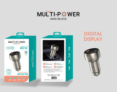 MP- CC105 Dual-Port Fast Car Charger | With Smart LED Voltage