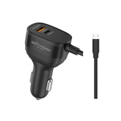 MP-CC103- Fast Car Charger | Quick Charge 3.0 with Dual 2.4A USB Ports