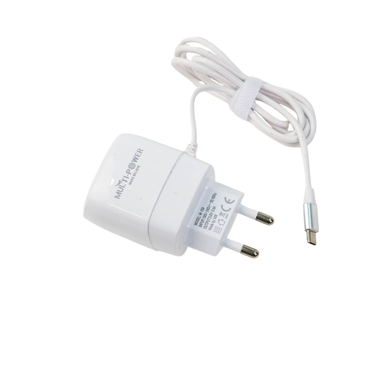 Dual-Port Wall Charger | 3.4A Fast Charging | M-104