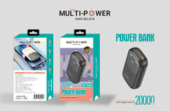 MP-PB002 Power Bank | Compact 20000mAh Power