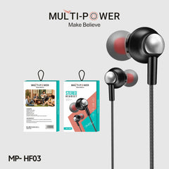 MP-HF03 Earphone - Super Bass