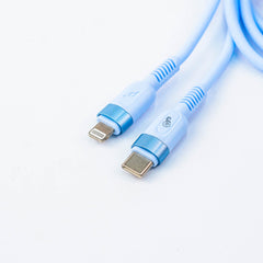 MP-C6 PD | Silicon Series Charge & Sync Cable - 3A Fast & Durable